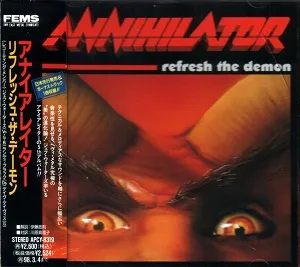 Refresh the Demon von Annihilator – Album Cover