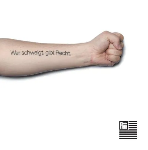Wer schweigt, gibt Recht.