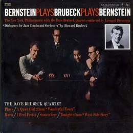 Bernstein Plays Brubeck Plays Bernstein von Leonard Bernstein – Album Cover