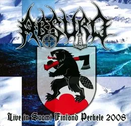Live in Suomi Finland Perkele 2008 von Absurd – Album Cover