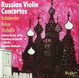 Russian Violin Concertos von Дмитрий Борисович Кабалевский – Album Cover