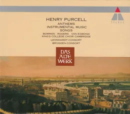 Anthems / Instrumental Music / Songs von Leonhardt‐Consort – Album Cover