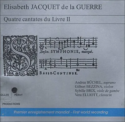 Quatre cantates du Livre II