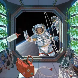 SPACE NOMAD II von [.que] – Album Cover