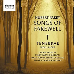 Songs of Farewell von Tenebrae – Album Cover