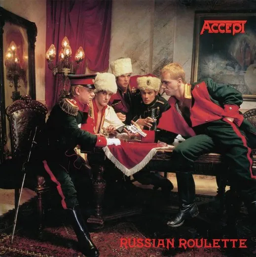 Russian Roulette von Accept – Album Cover