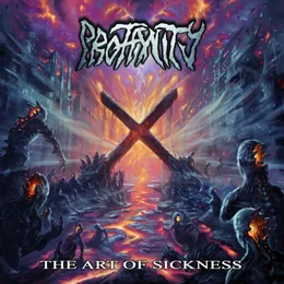 The Art of Sickness von Profanity – Album Cover