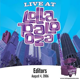 Live at Lollapalooza von Editors – Cover