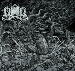 Howling From the Deep von Grond – Album Cover