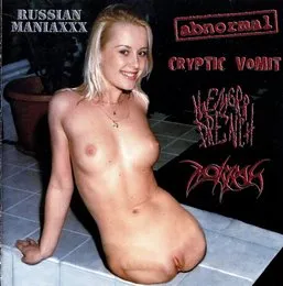 Russian Maniaxxx von Cryptic Vomit – Album Cover
