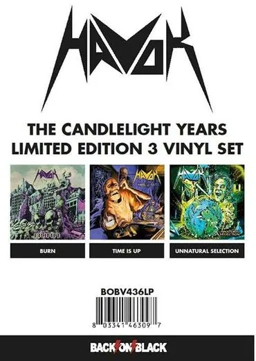The Candlelight Years von Havok – Album Cover