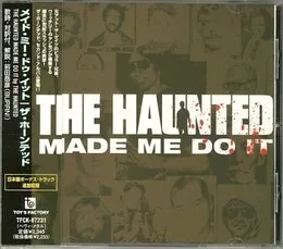 Made Me Do It von The Haunted – Album Cover
