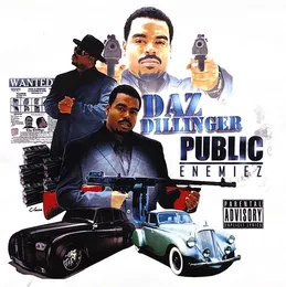 Public Enemiez von Daz Dillinger – Album Cover