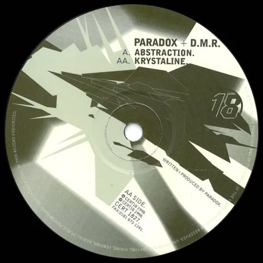 Abstraction / Krystaline von Paradox – Cover