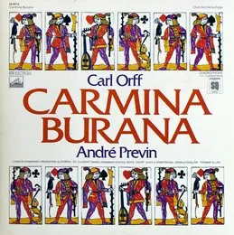 Carmina Burana von Carl Orff – Album Cover