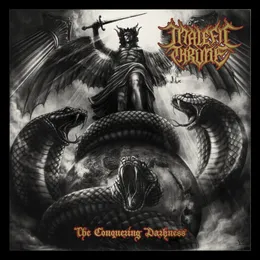 The Conquering Darkness von Malefic Throne – Album Cover