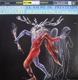 Le Sacre du printemps von Leonard Bernstein – Album Cover