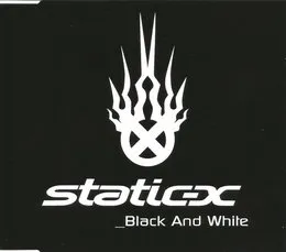 Black and White von Static‐X – Album Cover