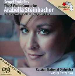The 2 Violin Concertos / Sonata for Violin Solo in D major, op. 115 von Василий Петренко – Album Cover