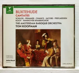 Cantates von Dieterich Buxtehude – Album Cover