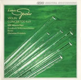 Violin Concertos 4 & 11 von Louis Spohr – Album Cover