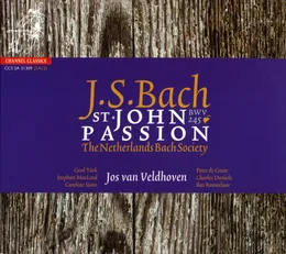 St. John Passion von Stephan MacLeod – Album Cover