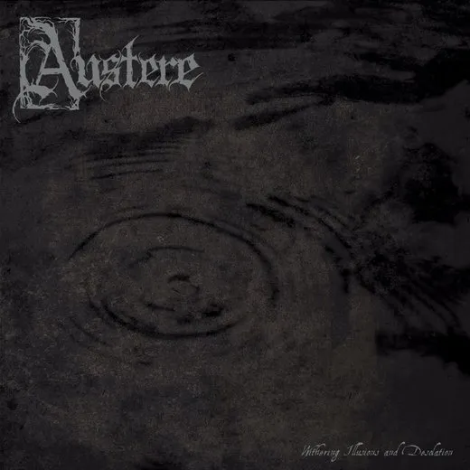 Withering Illusions and Desolation von Austere – Album Cover