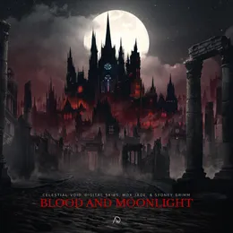 Blood and Moonlight von Celestial Void – Album Cover