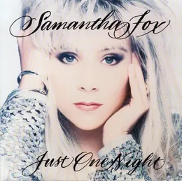 Just One Night von Samantha Fox – Album Cover