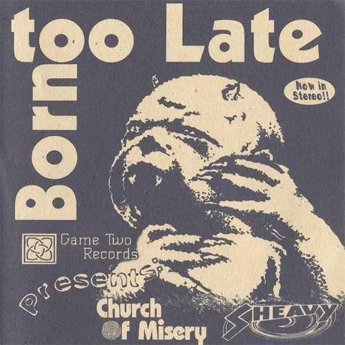 Born Too Late von sHEAVY – Album Cover