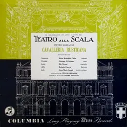 Cavalleria rusticana von Pietro Mascagni – Album Cover