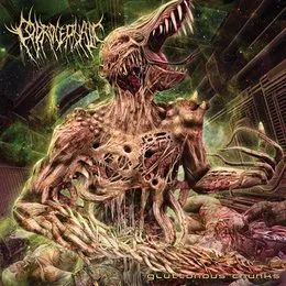 Gluttonous Chunks von Coprocephalic – Album Cover