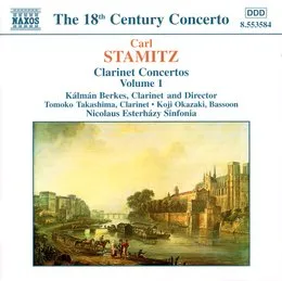 Clarinet Concertos, Volume 1 von Carl Stamitz – Album Cover
