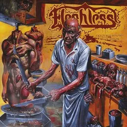 Devoured Beyond Recognition von Fleshless – Album Cover
