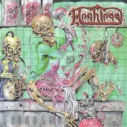 Grindgod von Fleshless – Album Cover