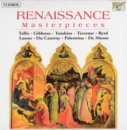 Renaissance Masterpieces von Philippe de Monte – Album Cover