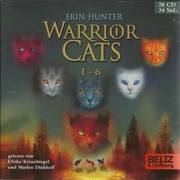 Warrior Cats: 1-6 von Erin Hunter – Album Cover