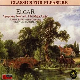 Symphony no. 2 von Edward Elgar – Album Cover