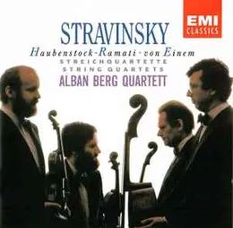 Works For String Quartet von Игорь Фёдорович Стравинский – Cover