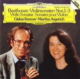 Violinsonaten Nos. 1–3 von Gidon Kremer – Album Cover