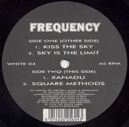 Kiss the Sky von Frequency – Album Cover
