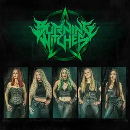 The Circle of Five von Burning Witches – Cover
