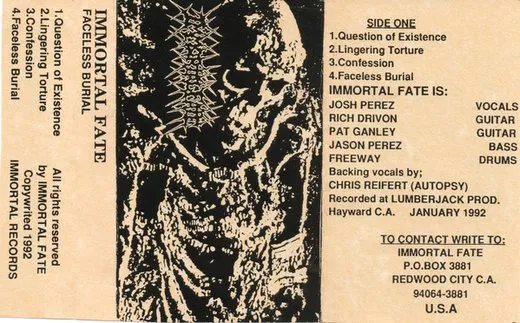 Faceless Burial