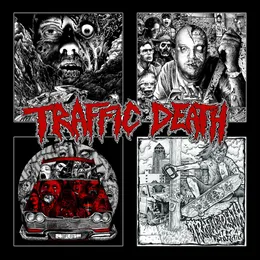 Four Disc Pile-Up von Traffic Death – Cover