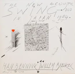 The New Acoustic Swing Duo In Japan 1984 von Han Bennink – Album Cover