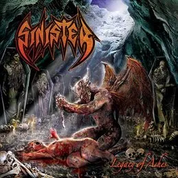 Legacy of Ashes von Sinister – Album Cover