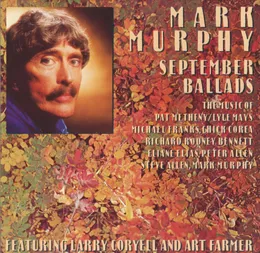 September Ballads von Mark Murphy – Album Cover