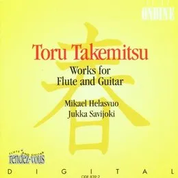 Works for Flute and Guitar von 武満徹 – Album Cover