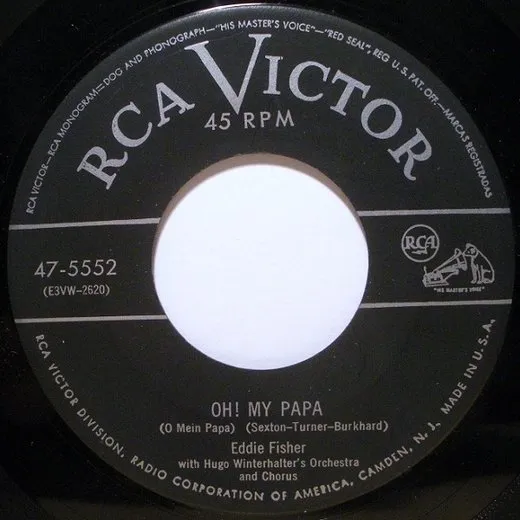 Oh! My Pa-Pa (O Mein Papa) / I Never Missed Your Sweet "Hello" Until You Said "Goodbye"