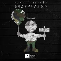 Undrafted EP von Party Thieves – Album Cover